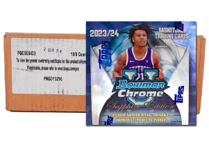 2023/24 Bowman U Chrome Sapphire Edition Basketball 10 Box Case Break