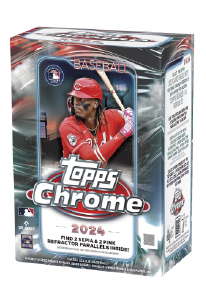 2024 Topps Chrome Baseball 7-Pack Blaster Box