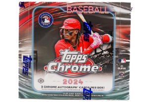 2024 Topps Chrome Baseball Hobby Jumbo Box