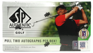 2021 Upper Deck SP Authentic Golf Hobby Box