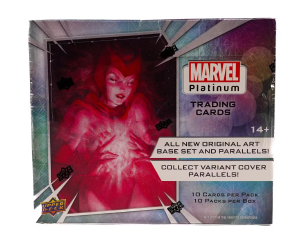 DA Nerd Out 2024 Upper Deck Marvel Platinum Trading Cards 2-Box