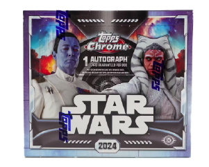 2024 Topps Star Wars Chrome Hobby 8 Box Case Break