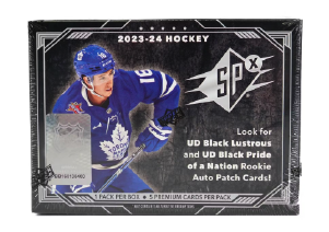 2023/24 Upper Deck SPx Hockey Hobby 20 Box Case Break