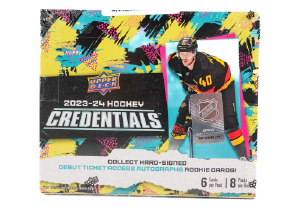 2023/24 Upper Deck Credentials Hockey Hobby Box