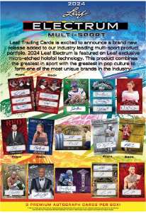 2024 Leaf Electrum Multisport Hobby Box