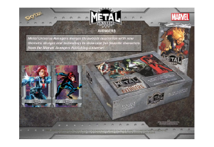 Marvel Metal Universe Avengers Trading Cards Hobby Box