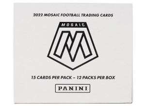 2022 Panini Mosaic Football Multi Cello 12-Pack Box