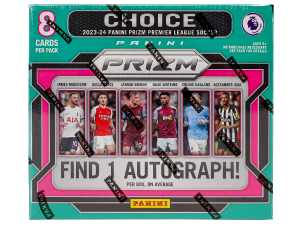 2023/24 Panini Prizm Premier League EPL Soccer Choice Box