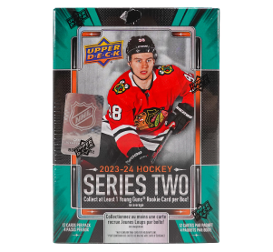 2023/24 Upper Deck Series 2 Hockey 4-Pack Blaster Box