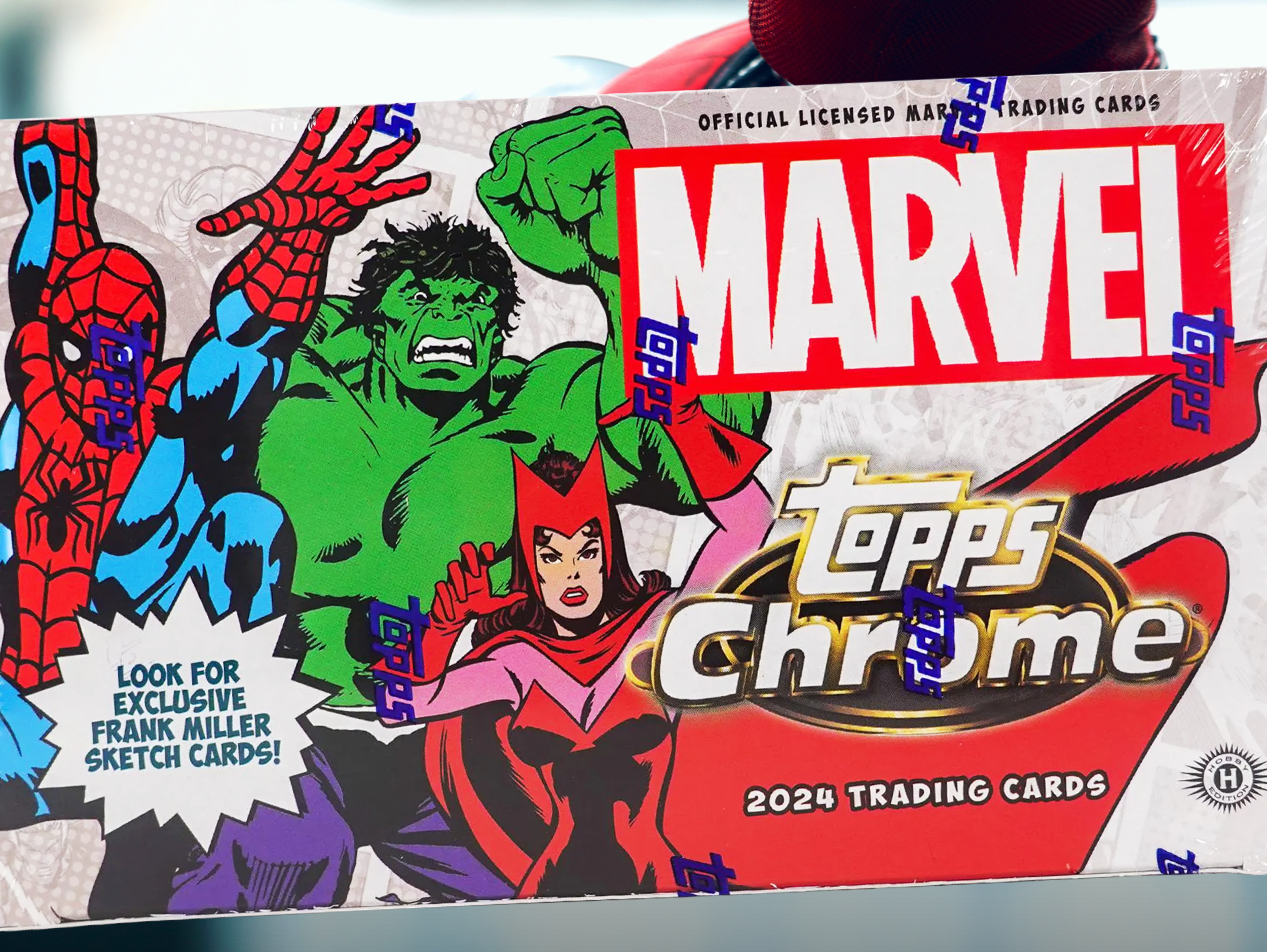 10% OFF - Use Code TOPPS10 - Marvel Chrome Hobby Box (Topps 2024) - Offer expires 9/24/24 at 11:59PM EST.