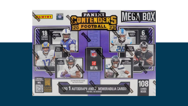 2023 Panini Contenders Football Hobby Mega Box