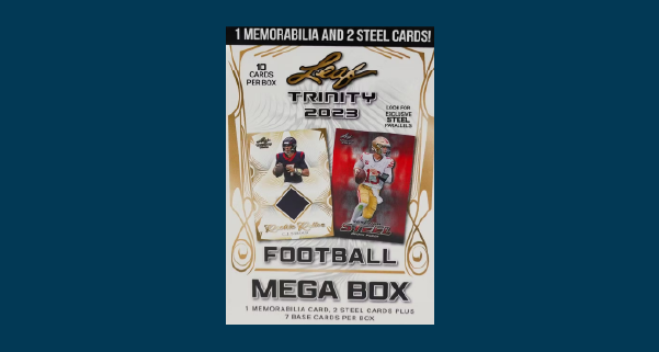 2023 Leaf Trinity Football Mega Box