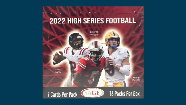 2022 Sage High Series Football Hobby Box