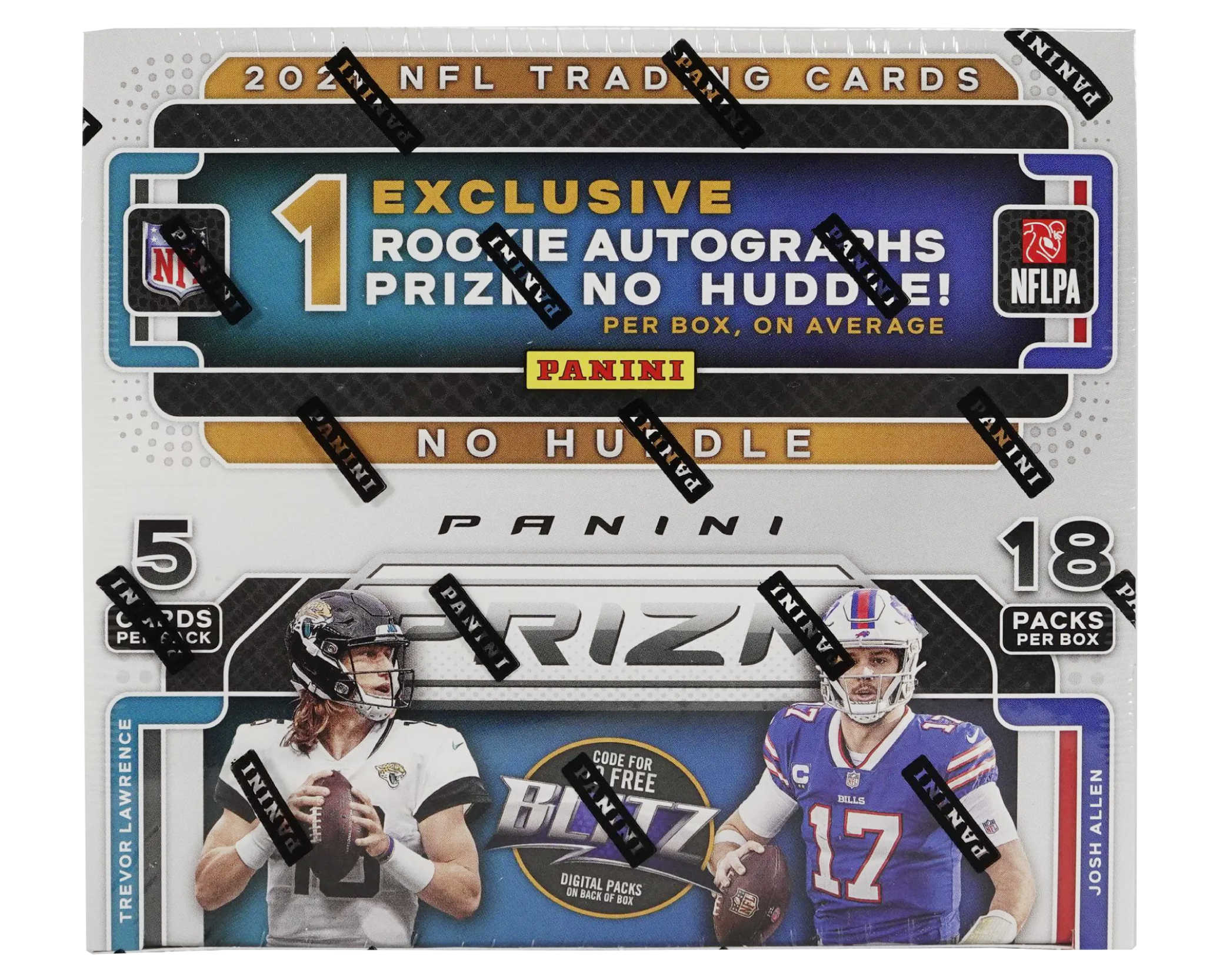 2021 Panini Prizm No Huddle Football Hobby Box