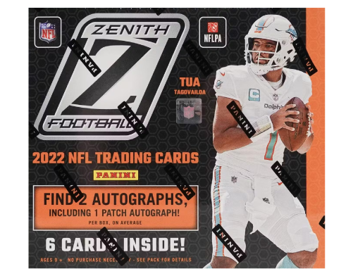 2022 Panini Zenith Football Hobby Box