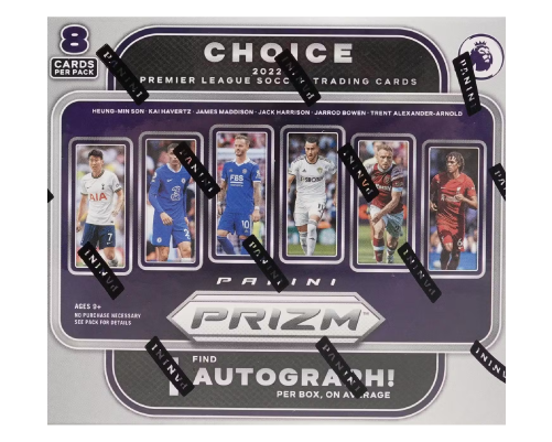 2022/23 Panini Prizm Premier League EPL Soccer Choice Box