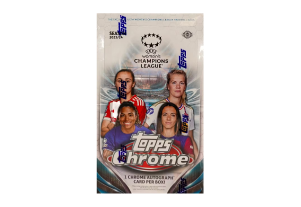 2023/24 Topps Chrome UEFA Women's Champions League Soccer Hobby Box