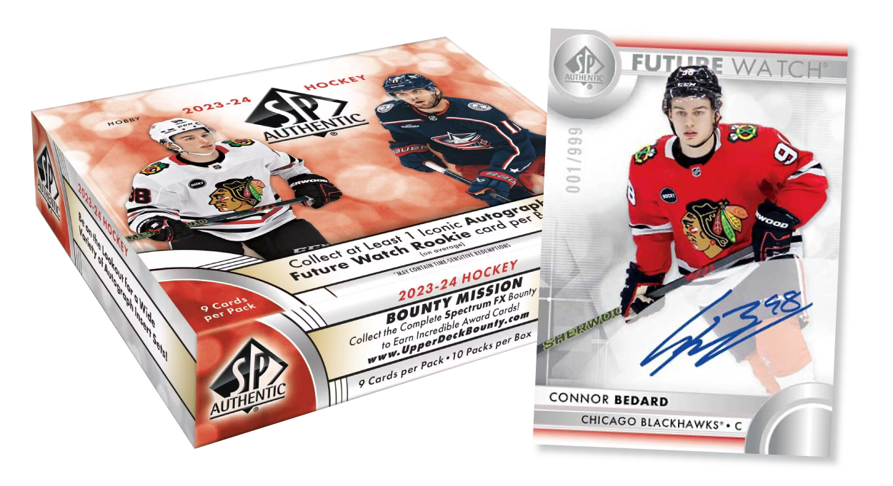 2023/24 Upper Deck SP Authentic Hockey Hobby Box