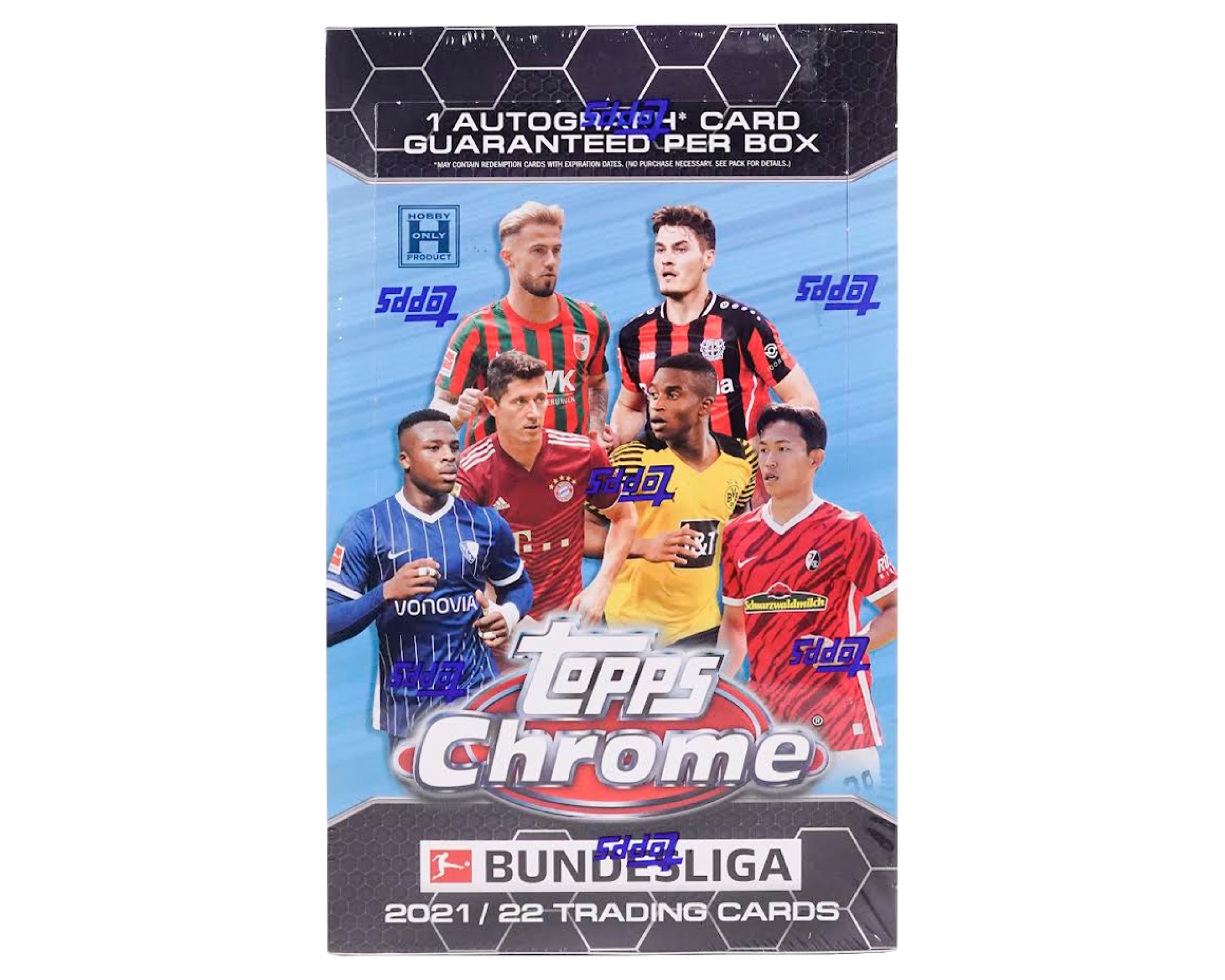 2021/22 Topps Chrome Bundesliga Soccer Hobby Box