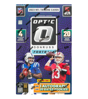 2023 Panini Donruss Optic Football Hobby 12-Box Case Break