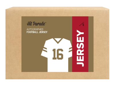 Hit Parade Autographed Football Jersey 10-Box Case Break