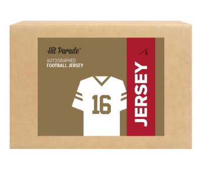 Hit Parade Autographed Football Jersey 10-Box Case Break