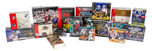 Football Thru The Years 18-Box Mixer Break