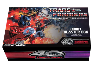 Transformers 40th Anniversary Trading Cards 5-Pack Blaster Box