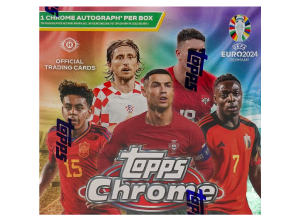 2023/24 Topps Chrome UEFA Euro Soccer Hobby Box