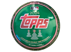 2024 Topps Holiday Baseball Tin