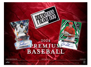 2024 Leaf Press Pass Premium Baseball Hobby Box