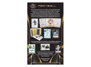 2024 Leaf Trinity Football Hobby Box