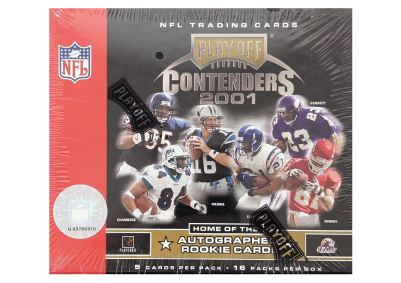 2001 Playoff Contenders Football Hobby 2-Box - 31-Spot Random Team Break #1