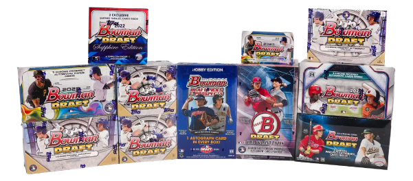 Bowman Draft Baseball Thru The Years 10-Box Break