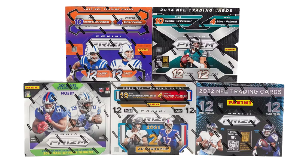 Panini Prizm Football Thru The Years 5-Box Mixer Break