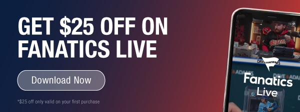 Get $25 Off On Fanatics Live - Download Now