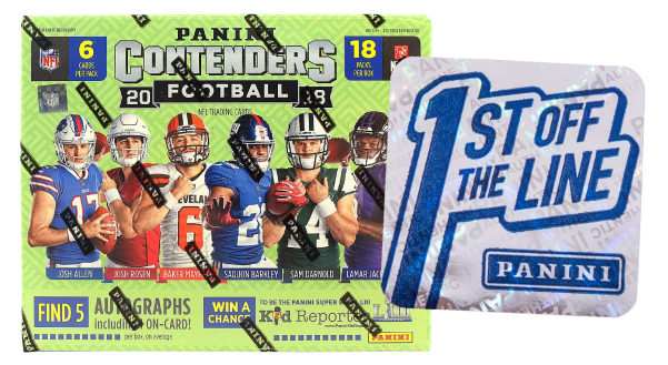 2018 Panini Contenders Football FOTL Hobby 1-Box Break