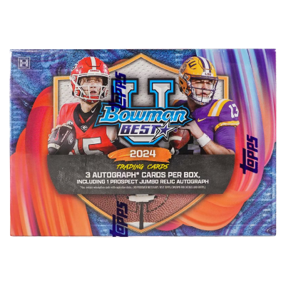 2024 Bowman University Best Football Breakers Delight Box