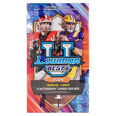 2024 Bowman University Best Football Hobby Box