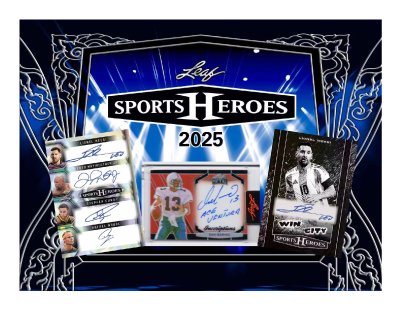 2025 Leaf Metal Sports Heroes Hobby Box