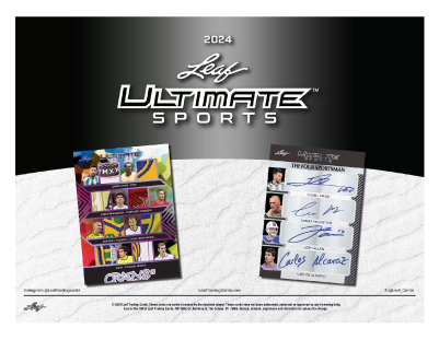 2024 Leaf Ultimate Sports Hobby Box