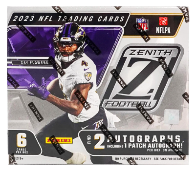 2023 Panini Zenith Football Hobby Box