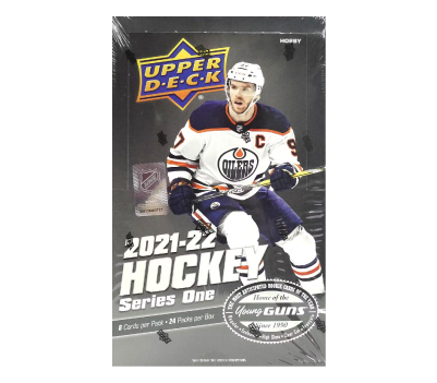 2021/22 Upper Deck Series 1 Hockey Hobby Box