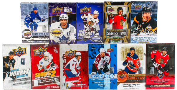 Upper Deck Series 2 Hockey 11-Box Mixer Break