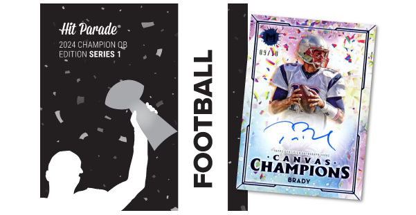 2024 Hit Parade Football Card Champion QB Edition