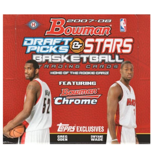 2007/08 Bowman Draft Picks & Stars Basketball 1 Box Break