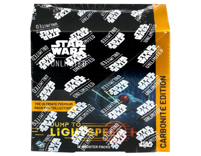 Star Wars Unlimited Jump to Lightspeed Carbonite Box