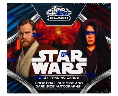 Star Wars Chrome Black Hobby Box (Topps 2024)