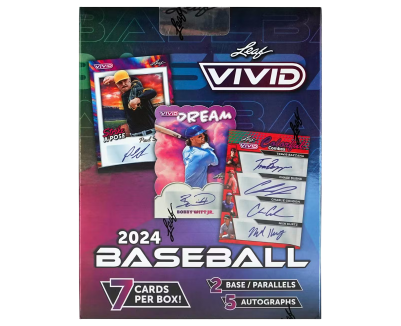 2024 Leaf Vivid Baseball Hobby Box