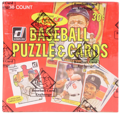 1982 Donruss Baseball Wax Box (BBCE) (FASC)